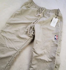 ✅ Nike Fear Of God Pants Men's M String Beige Nylon NBA Air FOG 2020 CU4684-271✅