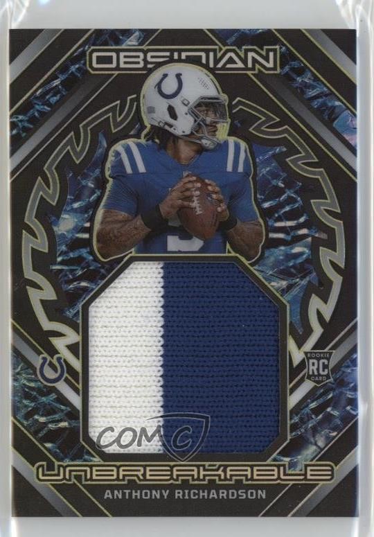 2023 Panini Obsidian Yellow Electric Etch 9/10 Anthony Richardson #UM-ARI 0gx4