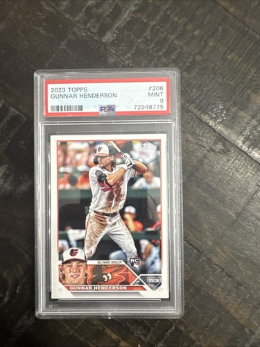 Topps Gunnar Henderson Rookie PSA 9
