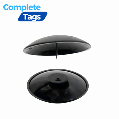 Designer RF Clam Tags - Tamper-Resistant (1000)