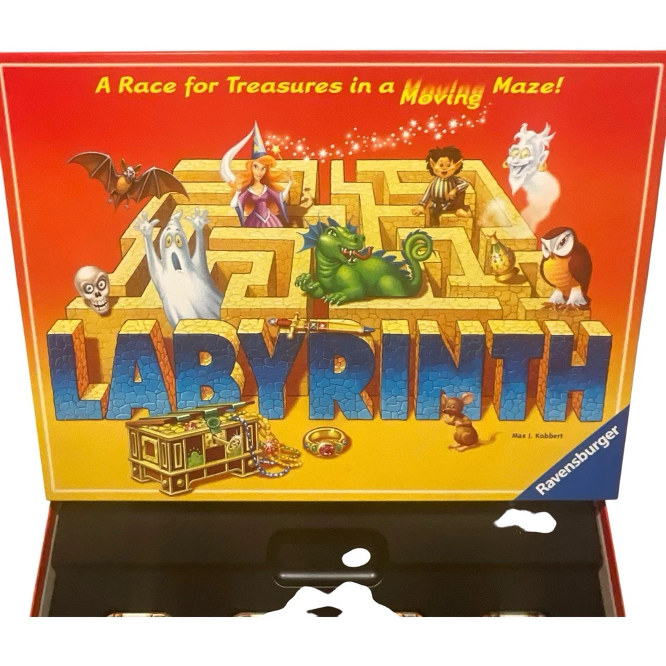 Labyrinth Board Game Ravensburger 2007 Fantasy Maze Vtg Complete - Image 2 of 4