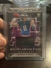 2022 Panini Black - Futuristic Carson Strong #FUT-CST /125 (MEM, RC)