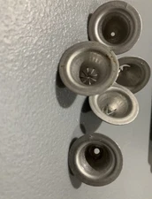 VTG Cake Decorator Aluminum With Piping Tips No Bags