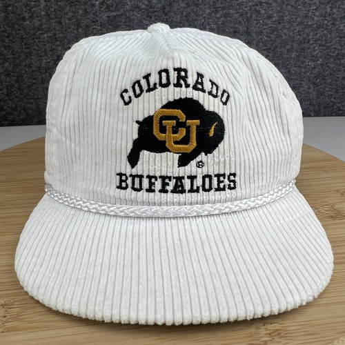 Casquette Vintage Années 90 Berkeley Forge - Sabertooth, Velours Côtelé, Corde Et Fermeture Zip - Neuf Sans étiquette