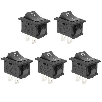 #ad QTEATAK 5Pcs On Off Boat Rocker Switch 2 Pin 2 Position Snap 12V 110V... $11.82