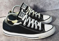 Converse Chuck Taylor All Star Black Low Top Canvas Sneakers M9166 Men 7 Woman 9
