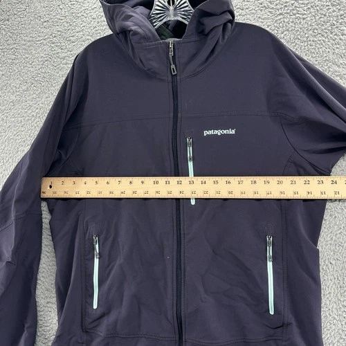 Patagonia Jacket Mens Large L Purple Full Zip Hiking Outdoor Simple Guide Hoody image 6