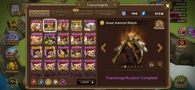 Summoners War Global 5LD5:🔥 Narsha/ Elenora/Pater/D.Zen/Mi Yang🔥+221 Swft G3 