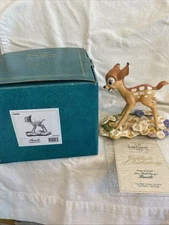 Walt Disney Classics Collection “Purty Flower“ 1993 Bambi Series COA / Box