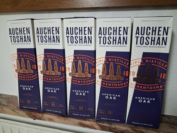 Scotch Whisky, 5X 0,7L, Auchentoshan American Oak Single Malt, 40%, NEU-image