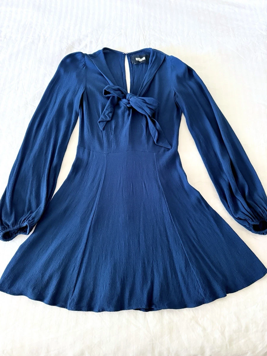 simple red long sleeve dress Sundry Long Sleeve Dress in Plum - L - Shop Sundry Dresses