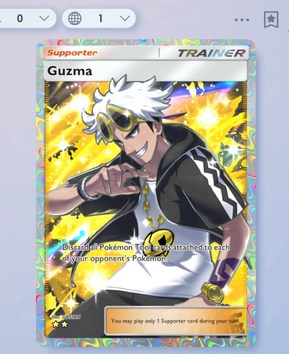 Guzma Pokémon TCG卡| eBay