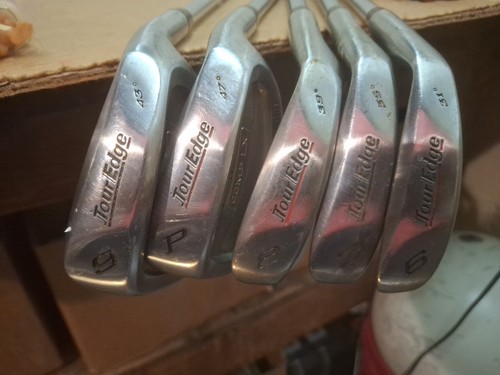 TOUR EDGE COMP LX IRON SET 6-PW Steel RH 5 Clubs Pure Feel Steel - Picture 4 of 4
