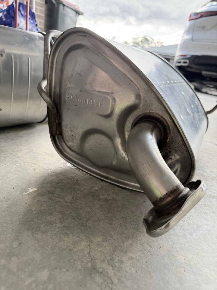 OEM Exhaust System – 2015–2021 Subaru WRX – Full Cat-Back. Near New. 1 Day Use. - image 2 of 4