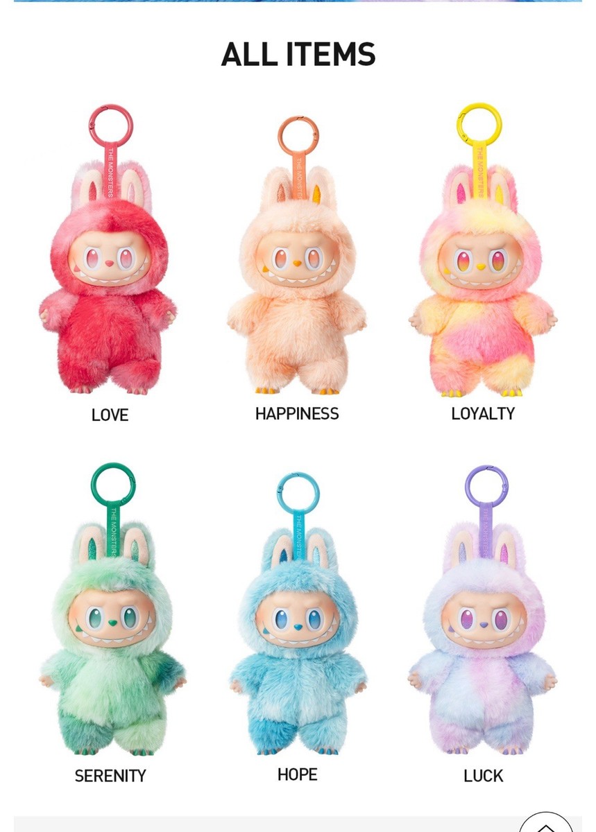 ラブブ エナジー SERENITY/LUCK/HAPPINESS/LOYALTY Authentic POP MART Labubu NEW Big Into Energy Series V3 (Single