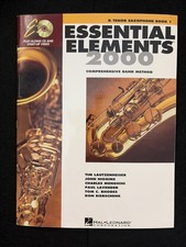 Essential Elements for Band - Bb Tenor Saxophone Book 1 w CD Band Method Book