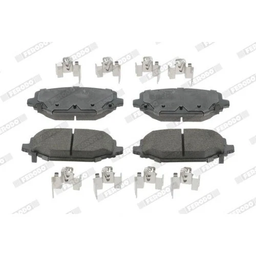 1x Kit de plaquettes de frein, frein à disque FERODO FDB4778 convient pour VW - Photo 1/1