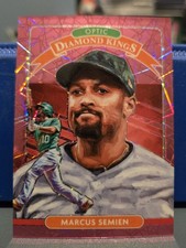 2020 Donruss Optic Marcus Semien Diamond Kings Pink Velocity 050/199 #10