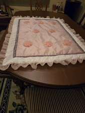 Peanutshell Ariana Plush Pink Baby Crib Comforter