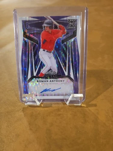 2023 Leaf Metal Roman Anthony BA-RA2 Rookie Card 1/4