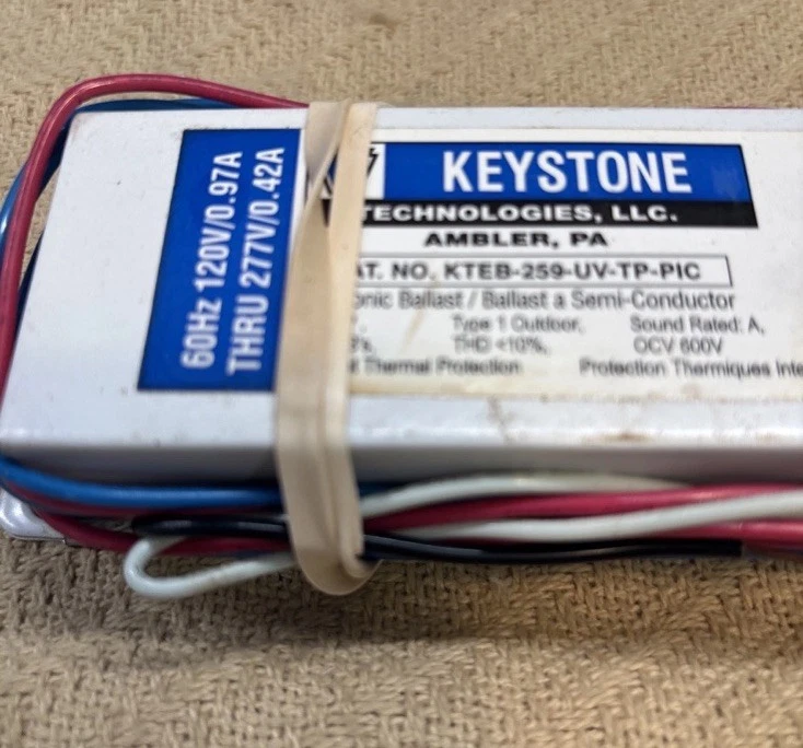 KEYSTONE TECHNOLOGIES KTEB-259-UV-TP-PIC / KTEB259UVTPPIC - Image 2 of 4