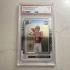 2024 PANINI DONRUSS OPTIC HOLO #248 JAYDEN DANIELS ROOKIE RC PSA 7