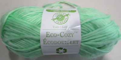 LOOPS AND THREADS..ECO COZY..MINT GREEN
