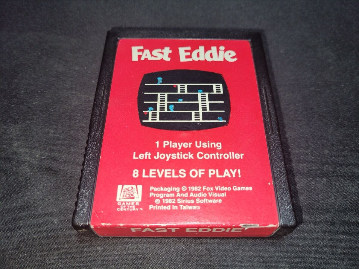 Fast Eddie (Atari 2600, 1982) for sale online | eBay Fast Eddie (Atari 2600, 1982) for sale online | eBay