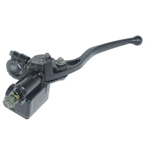 22mm Rechts Bremspumpe Bremszylinder Bremshebel Schwarz Fuer Roller Motorrad DE - Bild 9 von 9
