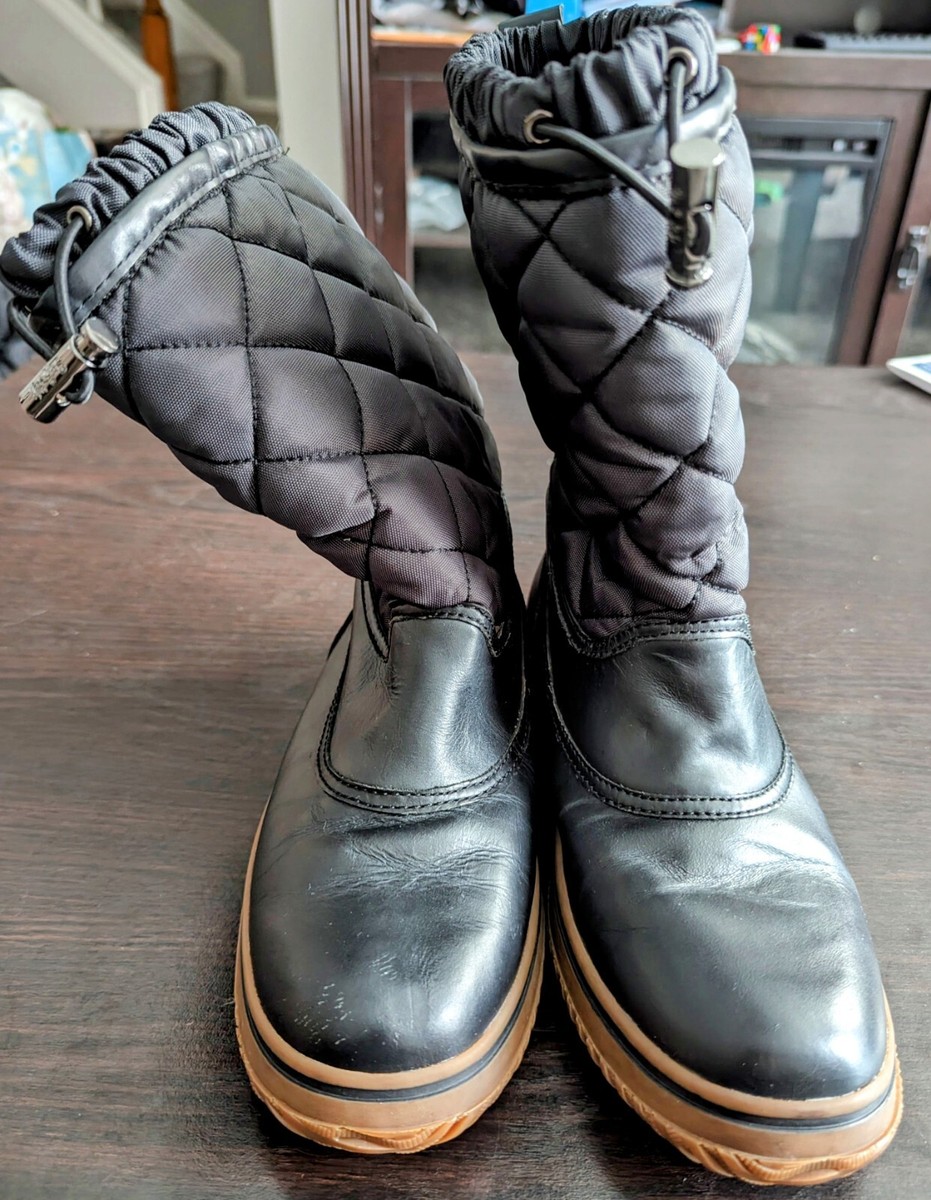 Coach Sparrow Women US 6B Black Winter Boot - Pre-Owned | eBay