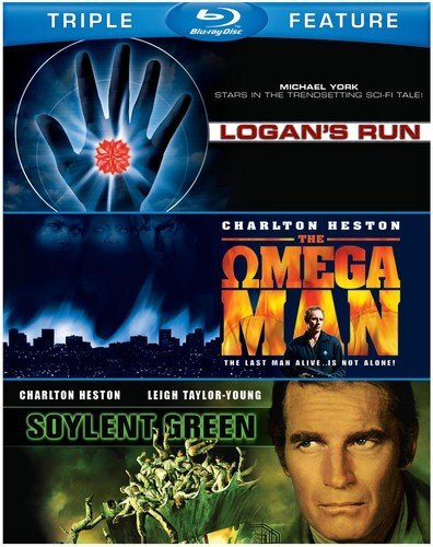 Sci-Fi: Triple Feature(Soylent Green, Logan's Run, Omega Man) (Blu-ray) Various