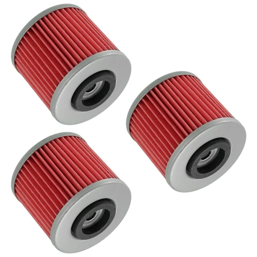 for Yamaha YFM600 Grizzly 600 1998 1999 2000 2001 Oil Filter 3-Pack - Afbeelding 6 van 8