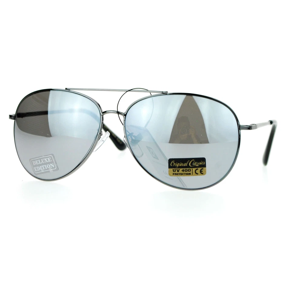 Gafas de sol Air Force Pilot originales clásicas unisex tonos bisagra de resorte Foto 3 de 4