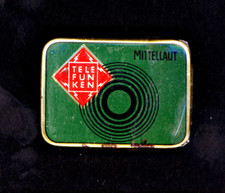 NADELDOSE "Telefunken mittellaut" 200 Nadeln,  Needle-tin, Grammophon,78rpm D233