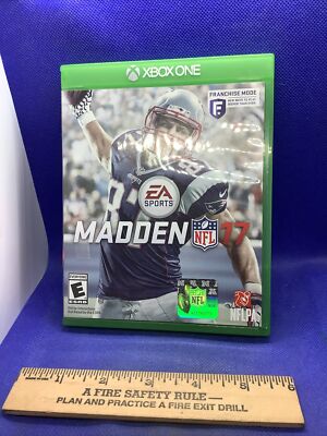 Madden NFL 17 Xbox One Complete CIB 14633733822|