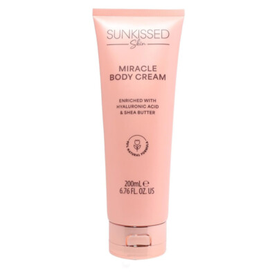 Sunkissed Miracle Körpercreme mit Hyaluronsäure und Sheabutter 200 ml