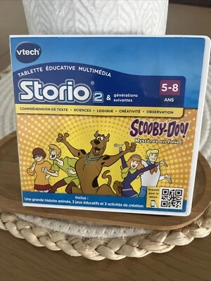 SCOOBY-DOO Mystères en folie ! Jeu STORIO 2 VTECH avec boite version française - Photo 1/3