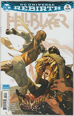 DC COMICS HELLBLAZER #10 JULY 2017 REBIRTH VARIANT 1ST PRINT NM