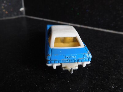MAJORETTE FRANCE FORD Capri bleue ech 1/60 réf 251 bon état EUR 3,50