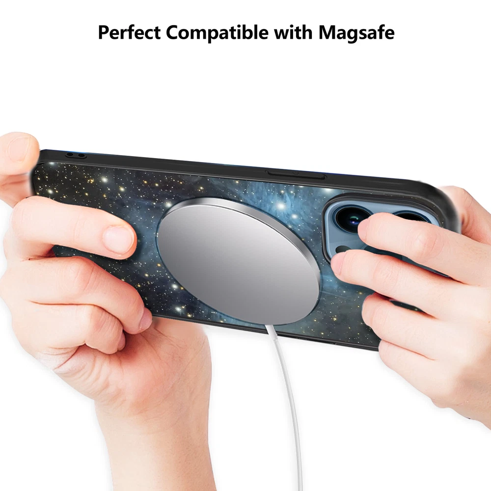 Phone Case Space Soft Silicone Cover For iPhone 11 12 Pro 13 14 Plus 15 Pro Max