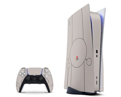 PlayStation One PS5 Skin - PS1 Theme Skin Decal For PlayStation 5 Controller