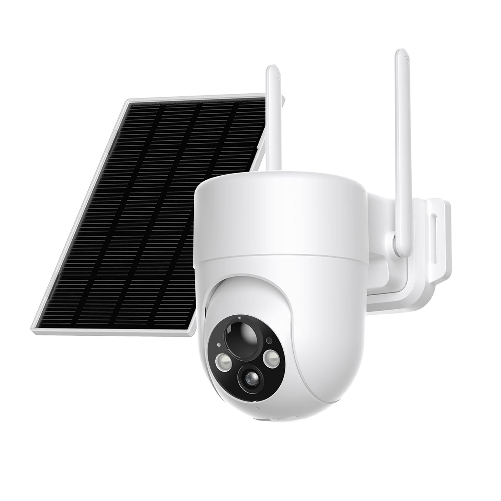 Solar Camera Outdoor Wireless, 2K Color Night Vision, Security Cameras Wirele...