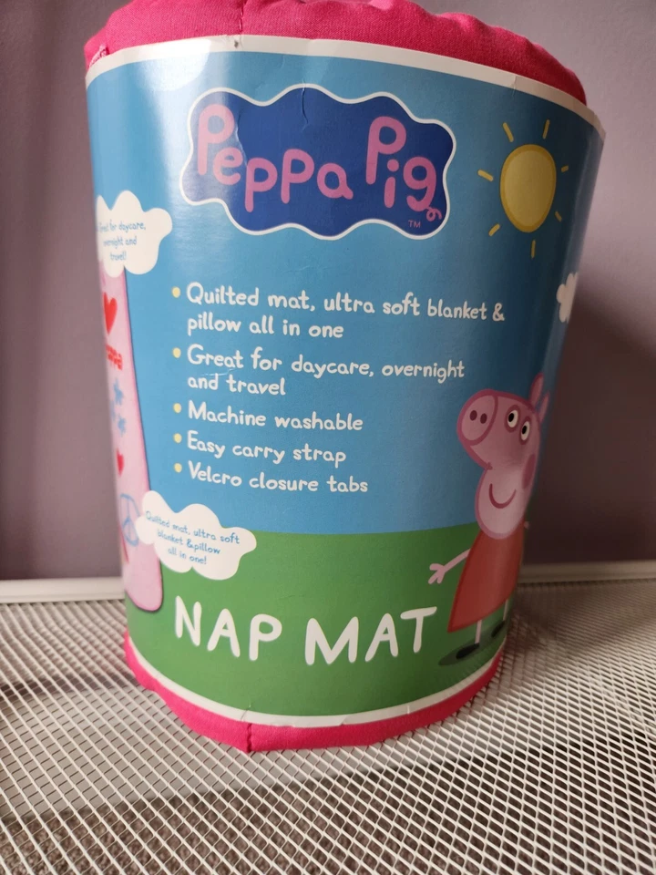 Alfombra de siesta Peppa Pig rosa Foto 4 de 4