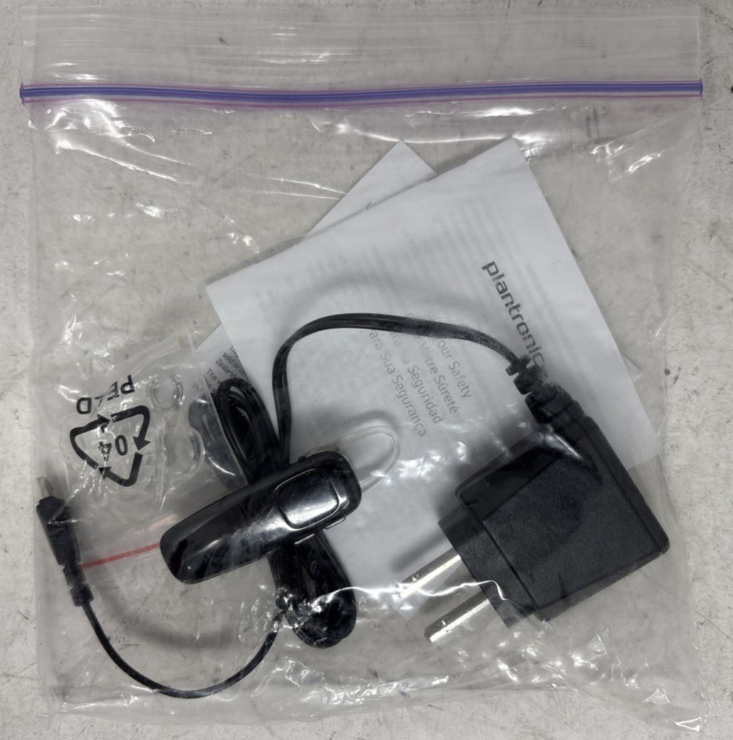 Plantronics M90 Bluetooth Headset Black (FOR PARTS) | eBay