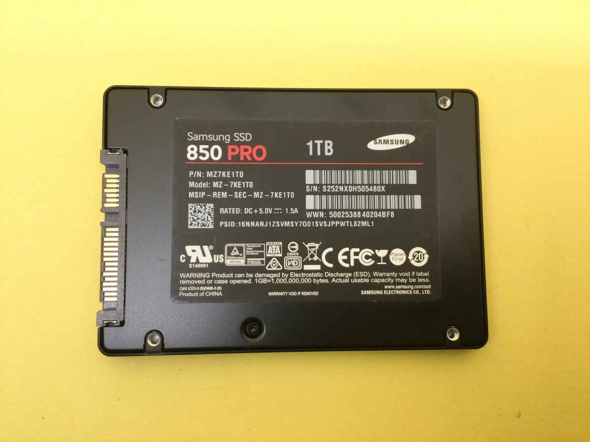 Samsung evo deals 850 pro