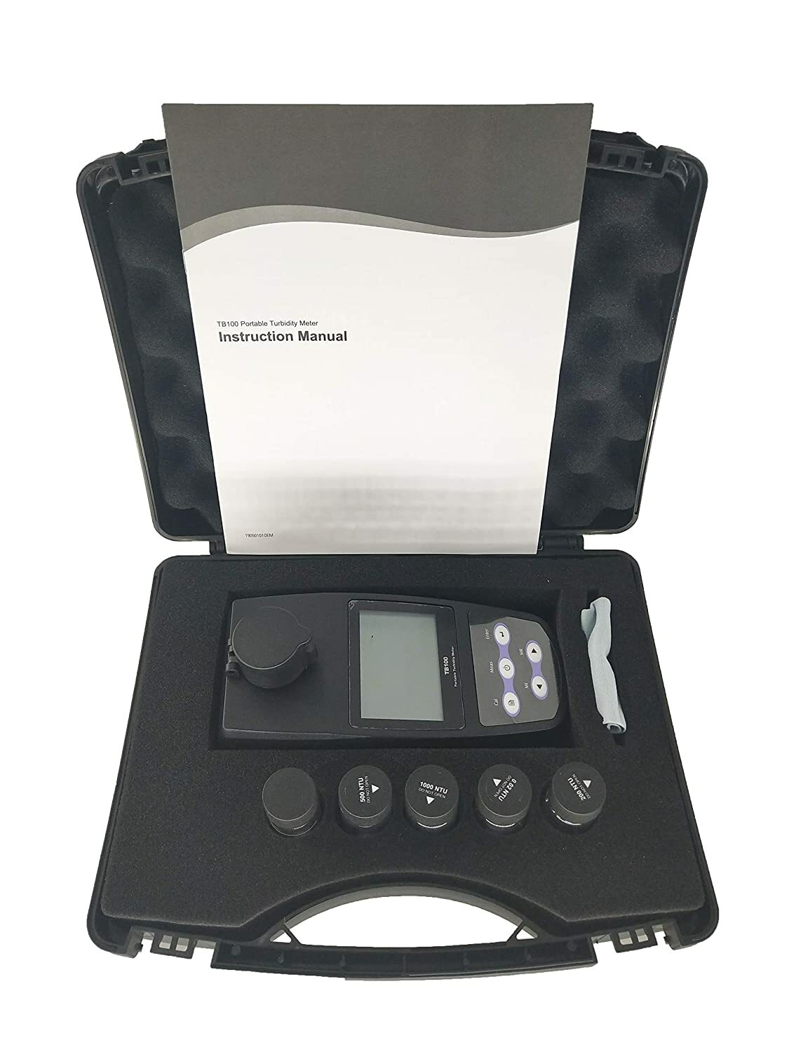 Water Turbidity Meter Tester Turbidimeter with 01100NTU/FNU 0275EBC 0