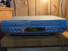  READ, NO DVD  SANYO DVW-6000 4 Head HIFI VCR VHS Combo Player W Remote