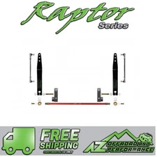 Raptor Series Front Sway Bar Kit for 0-3" Lift fits 07-18 Jeep Wrangler JK