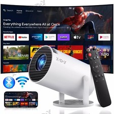 5G 4K Projektor Smart HD LED WiFi Bluetooth H...