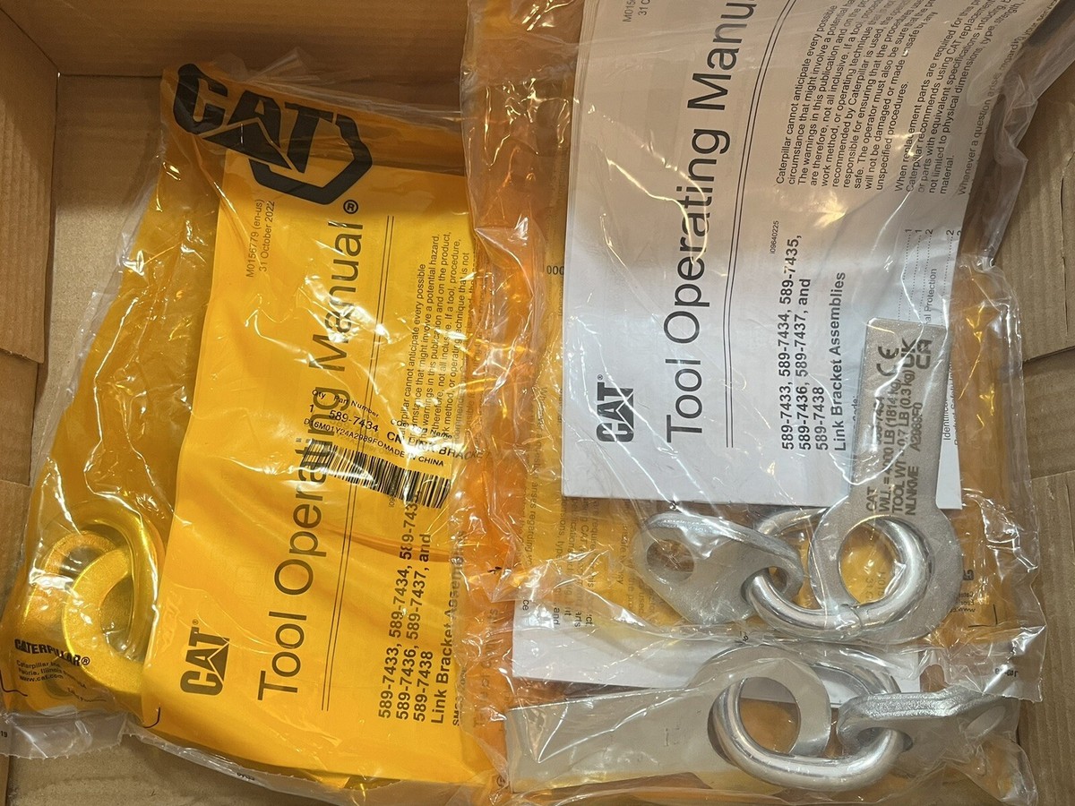 Caterpillar Lifting Link Brackets 5897434. 3 Per Purchase. | eBay
